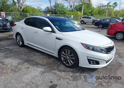 2014 Kia Optima Sxl Turbo из США, поврежденный, VIN 5XXGR4A64EG282146
